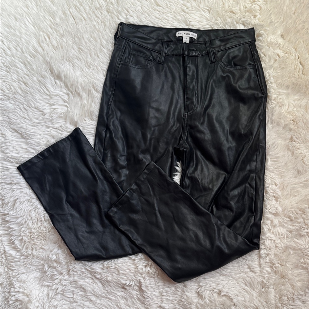 Black Leather Pants